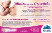 SHIATSU per le OSTETRICHE con ALEXANDRA GELNY - ROMA - 13 e 14 Novembre 2017