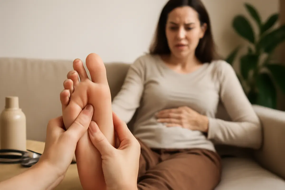 Riflessologia plantare e benessere psicofisico: come agisce davvero sui disturbi digestivi