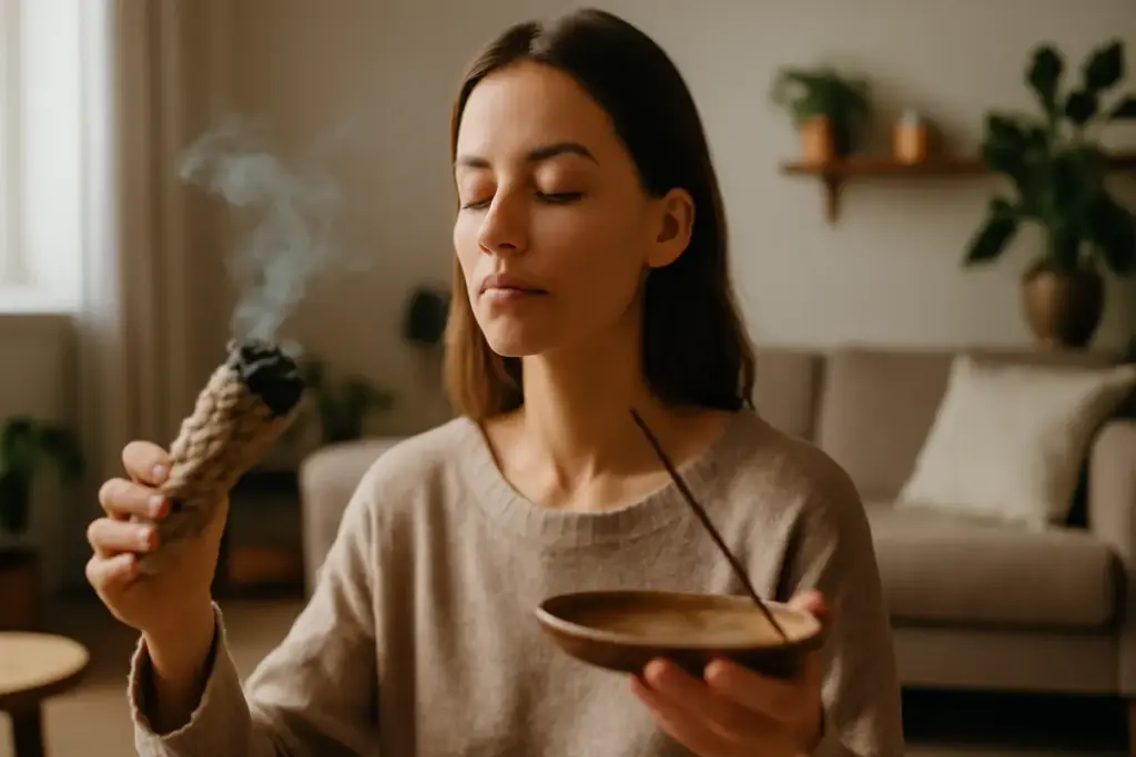 Rituali di purificazione con incensi e smudging: come e quando applicarli per creare armonia nello spazio domestico