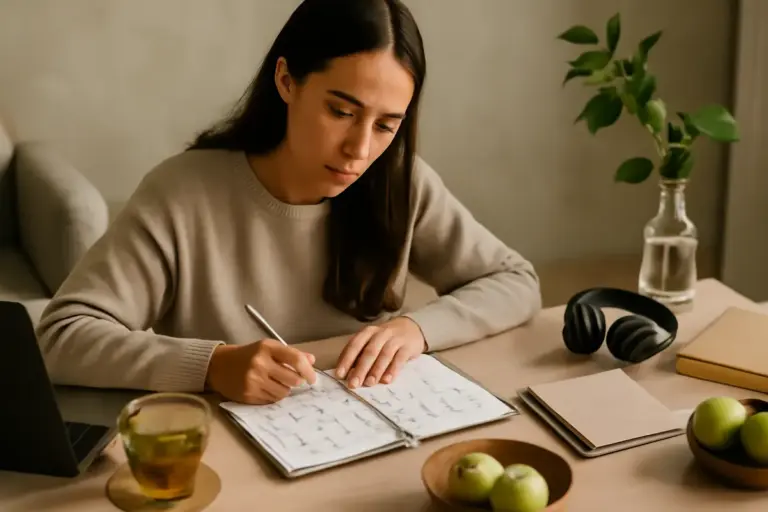 Programmare una routine olistica settimanale: il metodo pratico che aiuta a mantenere costanza e motivazione