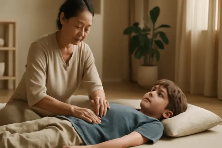 Shiatsu su bambini e adolescenti: approccio delicato che sostiene la crescita